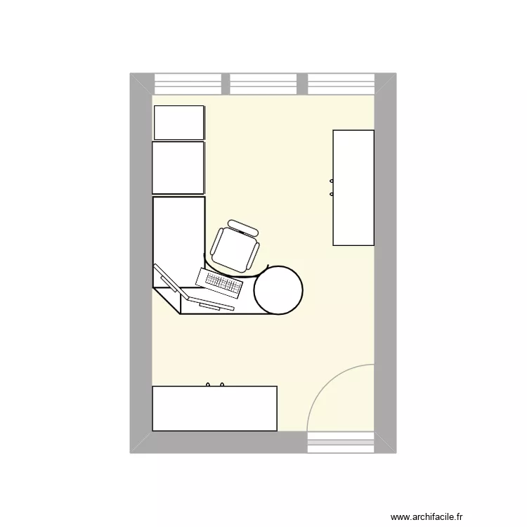 BO THIERS CHEFFE POLE. Plan de 1 et 11 m² BO THIERS CHEFFE POLE. Plan de 1 et 11 m²