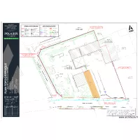 Plan g&eacute;om&egrave;tre avec chemin 4 m&egrave;tres