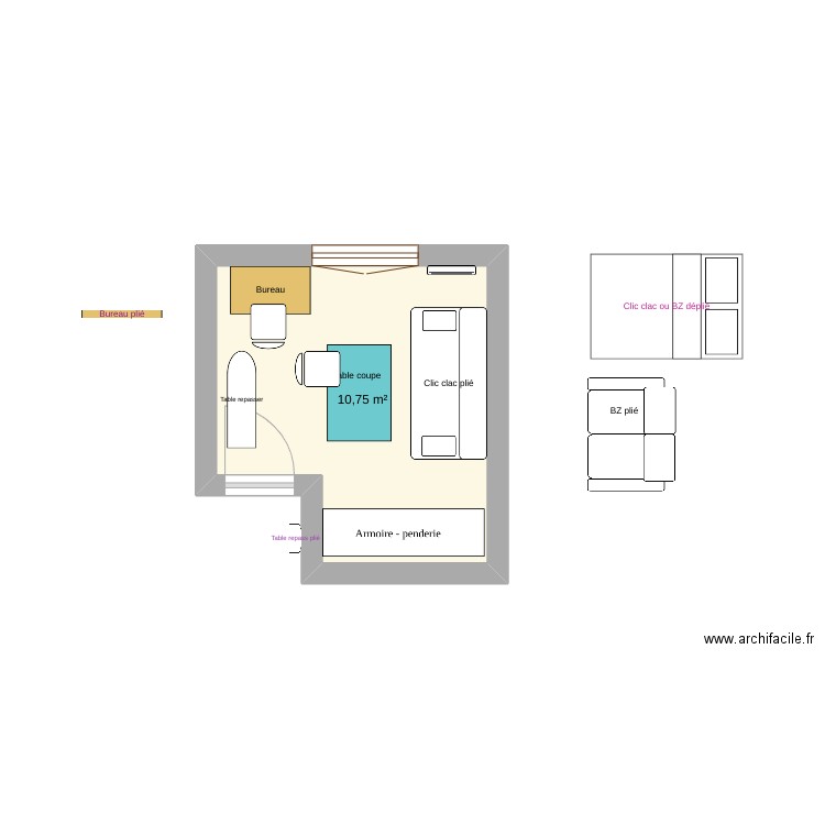 Atelier. Plan de 0 pièce et 0 m2