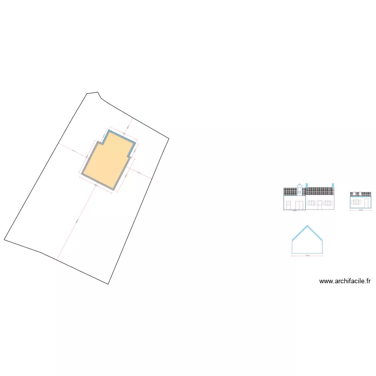REME MICHEL. Plan de 1 et 89 m² REME MICHEL. Plan de 1 et 89 m²
