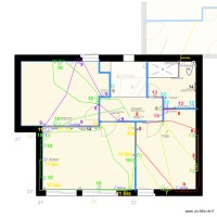 Plans réseaux RDC maison pour Ludo