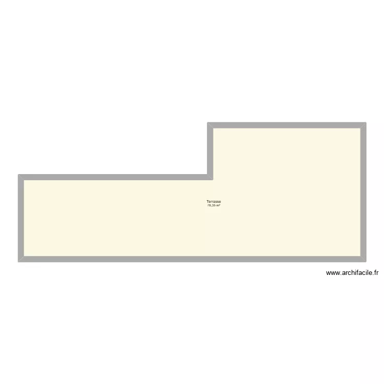 Double fete. Plan de 1 et 78 m² Double fete. Plan de 1 et 78 m²
