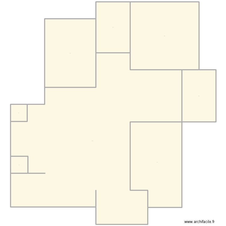 Projet. Plan de 0 pièce et 0 m2