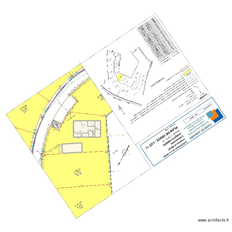 test 1. Plan de 9 pièces et 184 m2