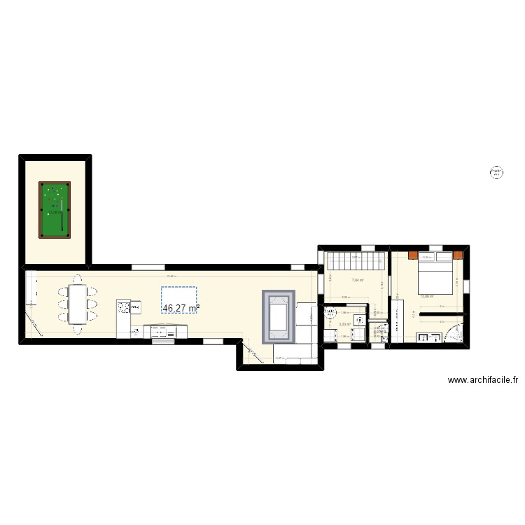  6 impasse des fleurs. Plan de 0 pièce et 0 m2