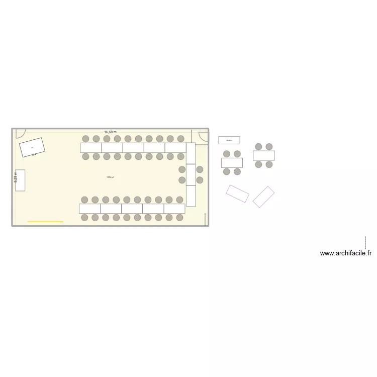 Plan B. Plan de 1 Pièce et 138 m² Plan B. Plan de 1 Pièce et 138 m²