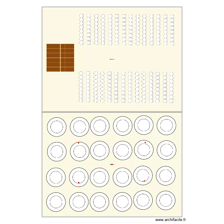 BELISSA b. Plan de 2  et 598 m²