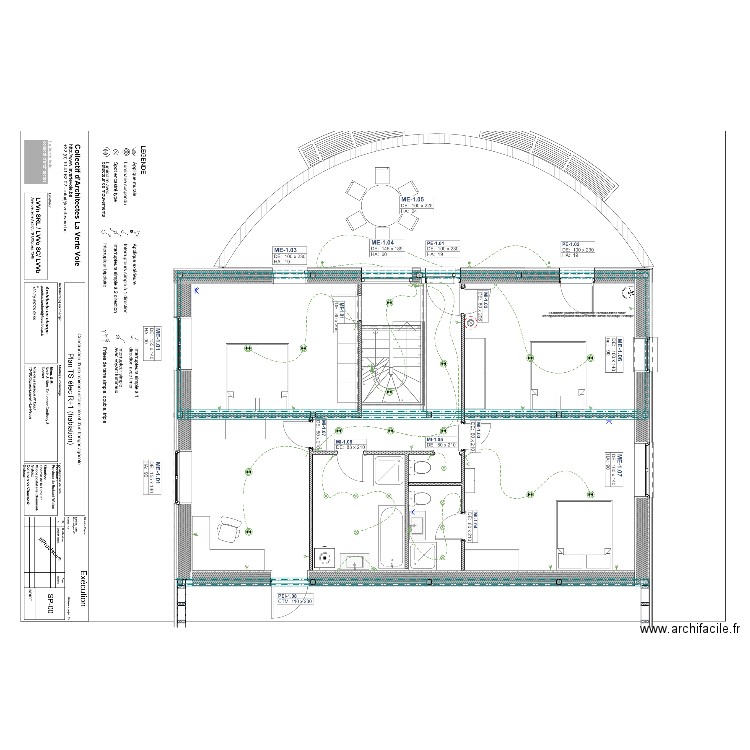Elec Rez+1. Plan de 0 pièce et 0 m2