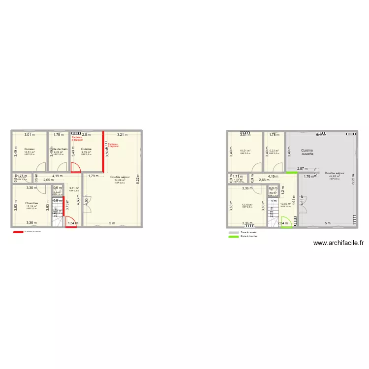 GIORDANO - BOULANGER. Plan de 