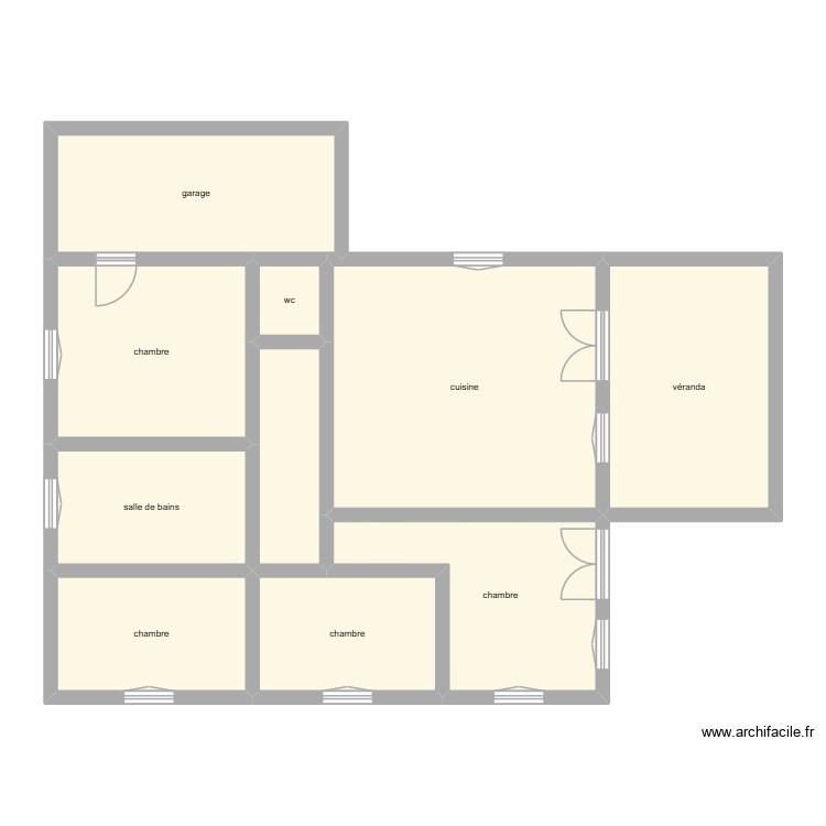 DEMALS PONS &eacute;tat initial. Plan de 0 pièce et 0 m2