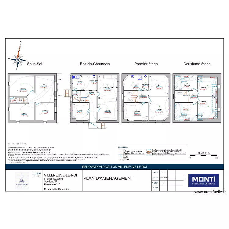 PLAN ELECTRICITE 8 SUZANNE. Plan de PLAN ELECTRICITE 8 SUZANNE. Plan de