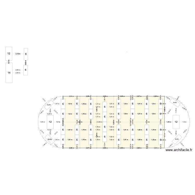 2025_08_10 - Plan 1. Plan de 1 et 176 m² 2025_08_10 - Plan 1. Plan de 1 et 176 m²