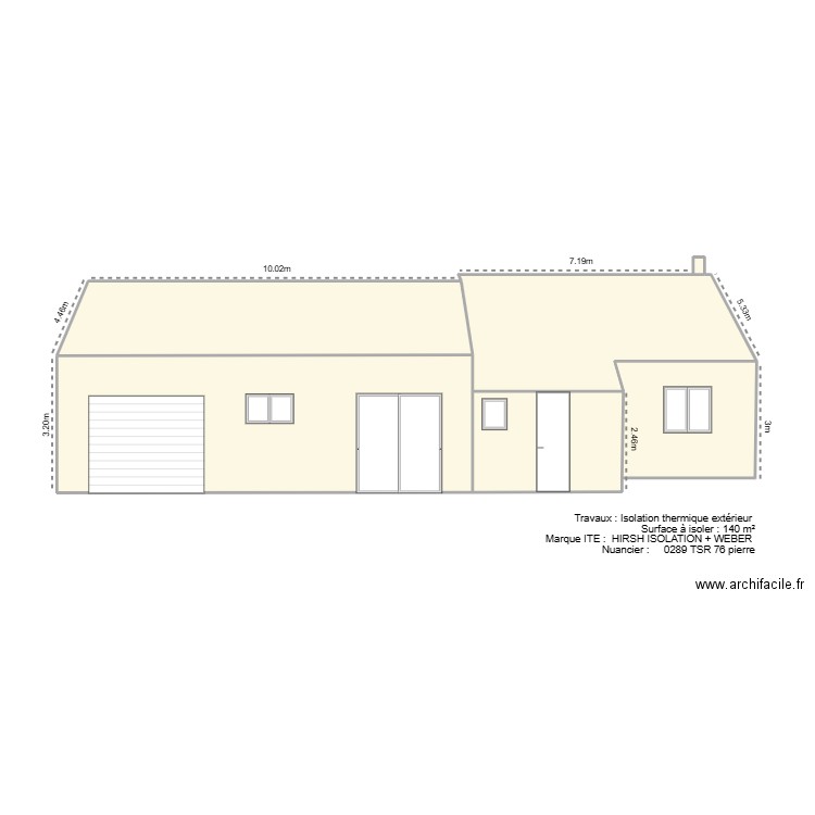Rodrigues Lizandro - ite. Plan de 6 pièces et 82 m2