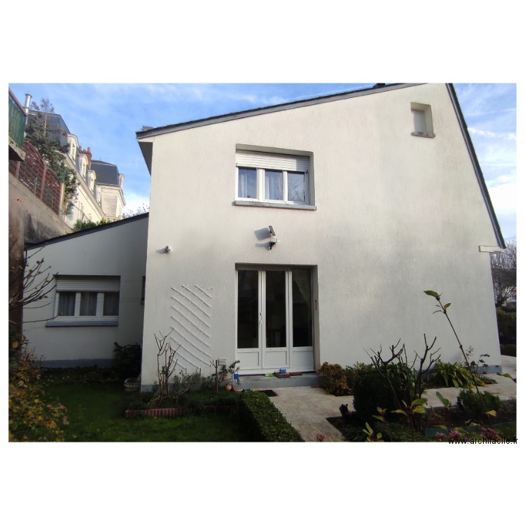 PHOTO FACADE OUEST MAISON. Plan de 0 pièce et 0 m2