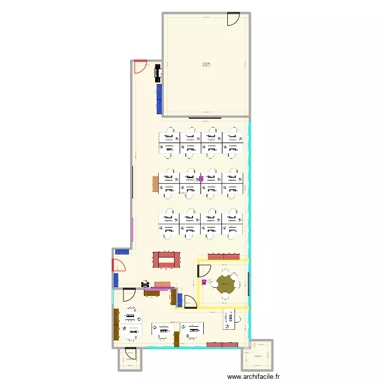locaux GIPG 2. Plan de 