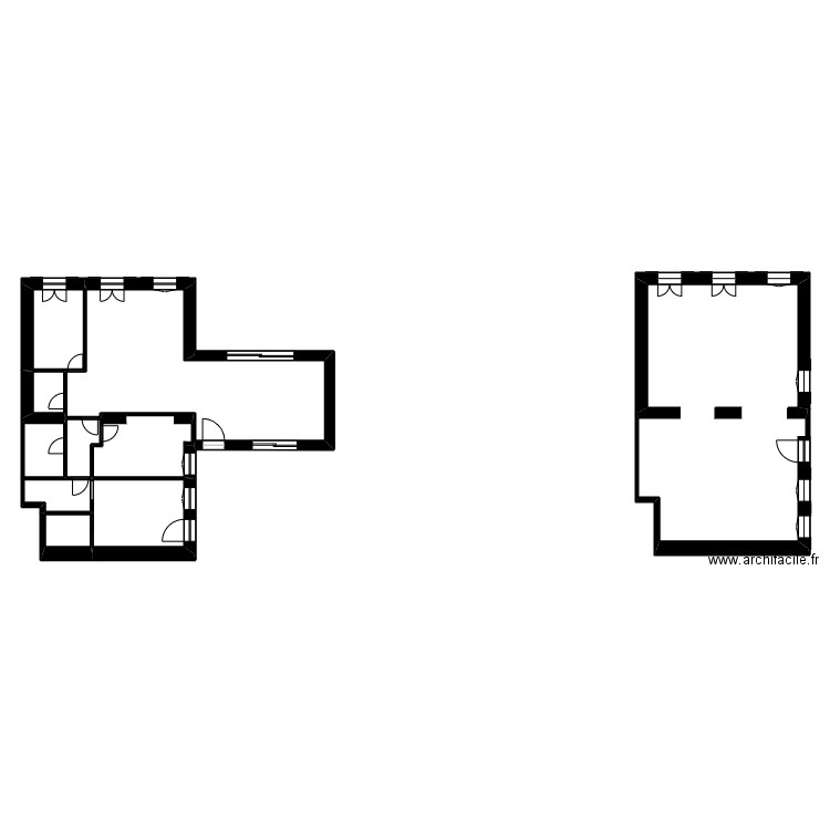 TOMATIS. Plan de 10 pièces et 173 m2