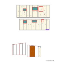 Mur cuisine / salon