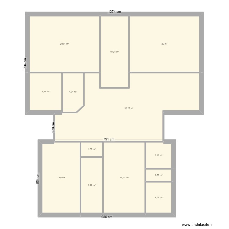 vestiaire foot colombe les vesoul. Plan de 0 pièce et 0 m2