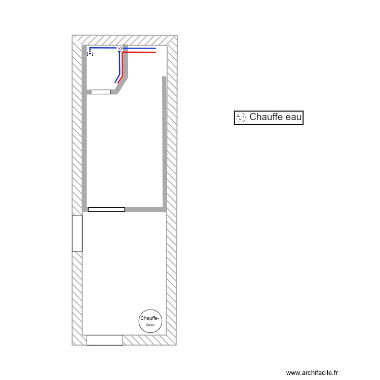 IMPLANTATION PLOMBERIE. Plan de 0 pièce et 0 m2