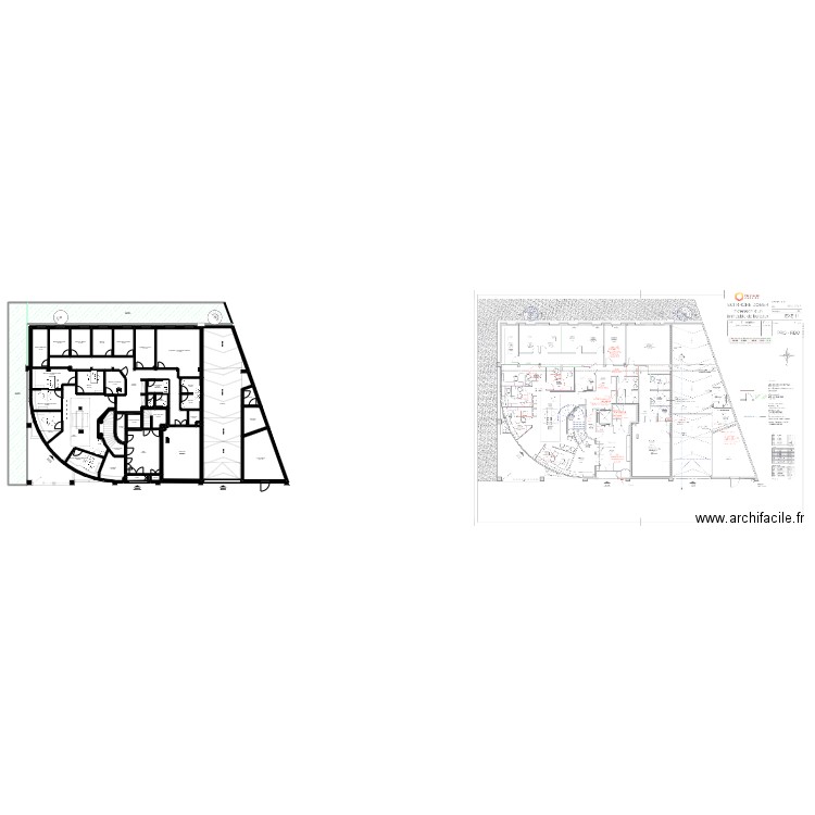 Lyon Domer EDL. Plan de 42 pièces et 618 m2