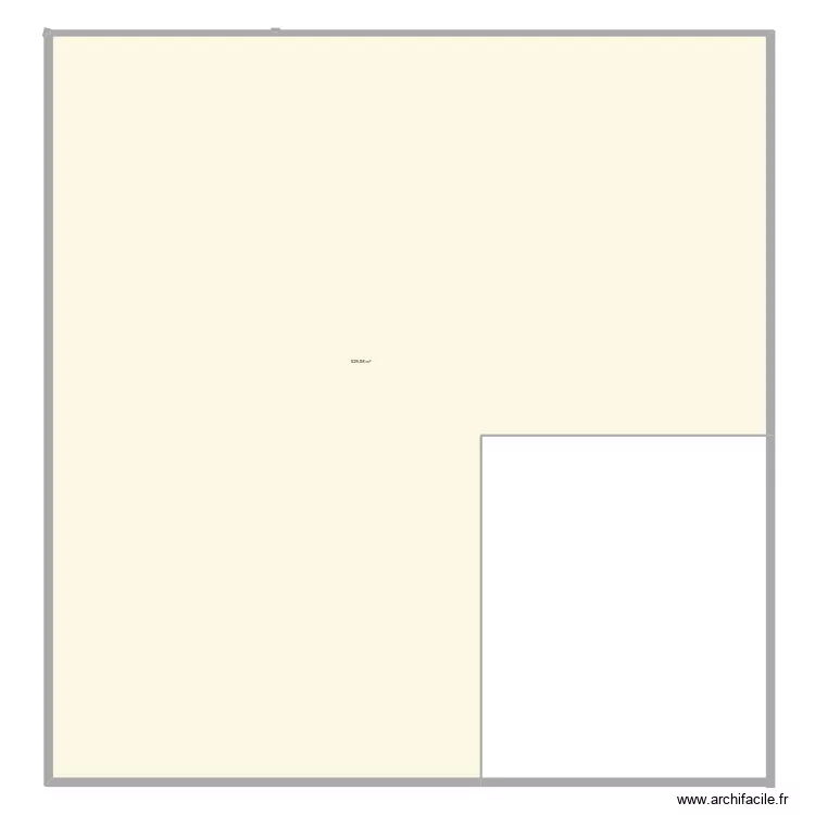 breuillet mezzanine. Plan de 1 pièce et 530 m²