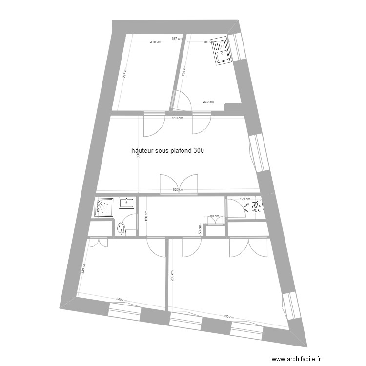 GUITARD EDL 2°E / 1°E. Plan de 0 pièce et 0 m2