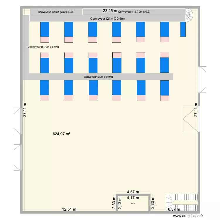 Zone packaging Villamartin. Plan de Zone packaging Villamartin. Plan de