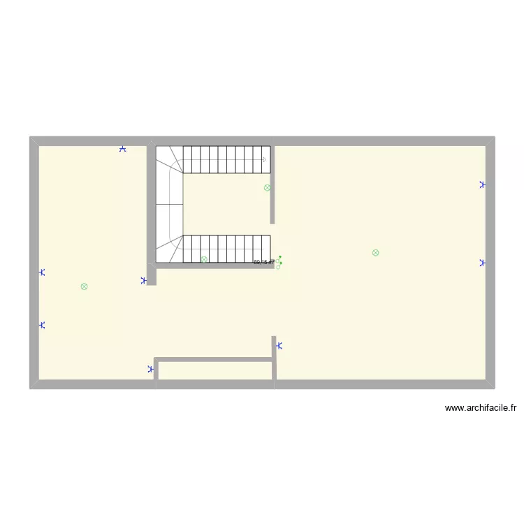 takis grenier. Plan de 1 Pièce et 89 m² takis grenier. Plan de 1 Pièce et 89 m²