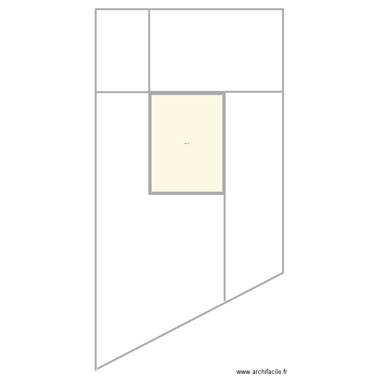 Hukaj millot. Plan de 1 pièce et 89 m2