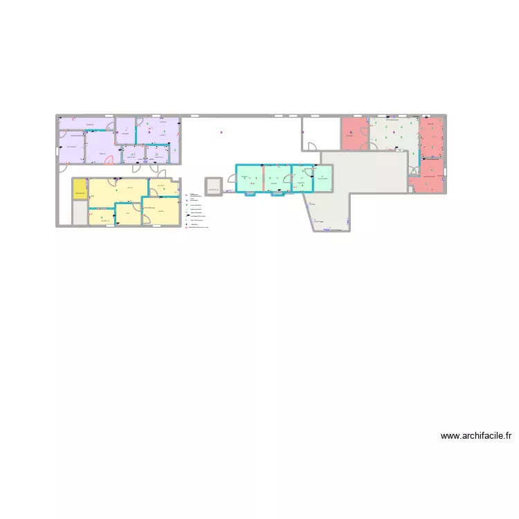 ETBorimplantv3. Plan de 28 Pièces et 333 m² ETBorimplantv3. Plan de 28 Pièces et 333 m²