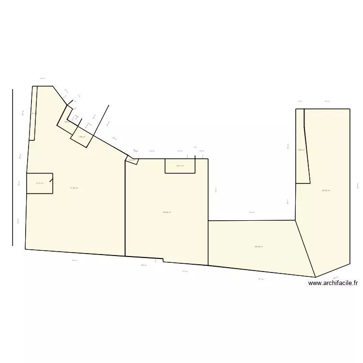 Laborie Saint Félieu. Plan de Laborie Saint Félieu. Plan de
