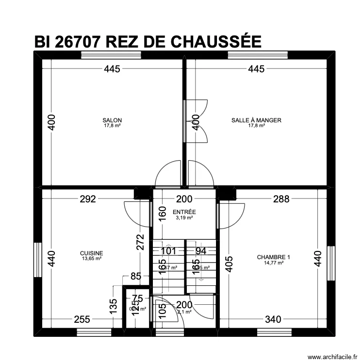BI 26707. Plan de 