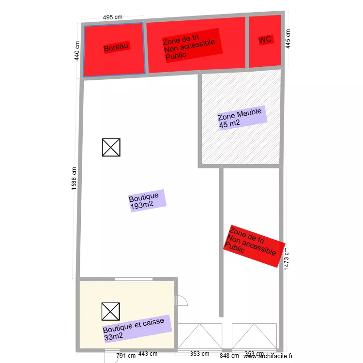 MARCEY LES GREVES. Plan de MARCEY LES GREVES. Plan de