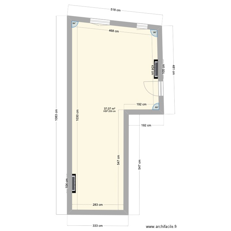apparte. Plan de 0 pièce et 0 m2