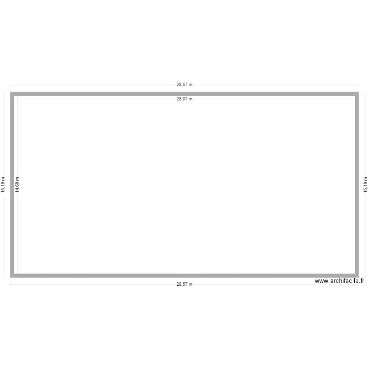 Beausoleil. Plan de 1 pièce et 412 m2
