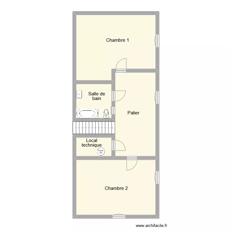 roulleau etage. Plan de 5 et 86 m² roulleau etage. Plan de 5 et 86 m²