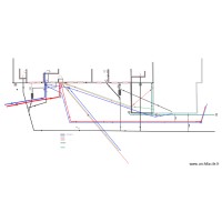 Salle Polyvalente plan Canalisations Evacuations Eau Elec T&eacute;lephone 2025