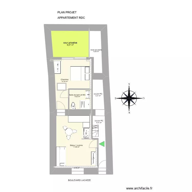 CHARLET PROJET. Plan de 