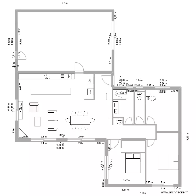 maison 2. Plan de 8 et 154 m² maison 2. Plan de 8 et 154 m²