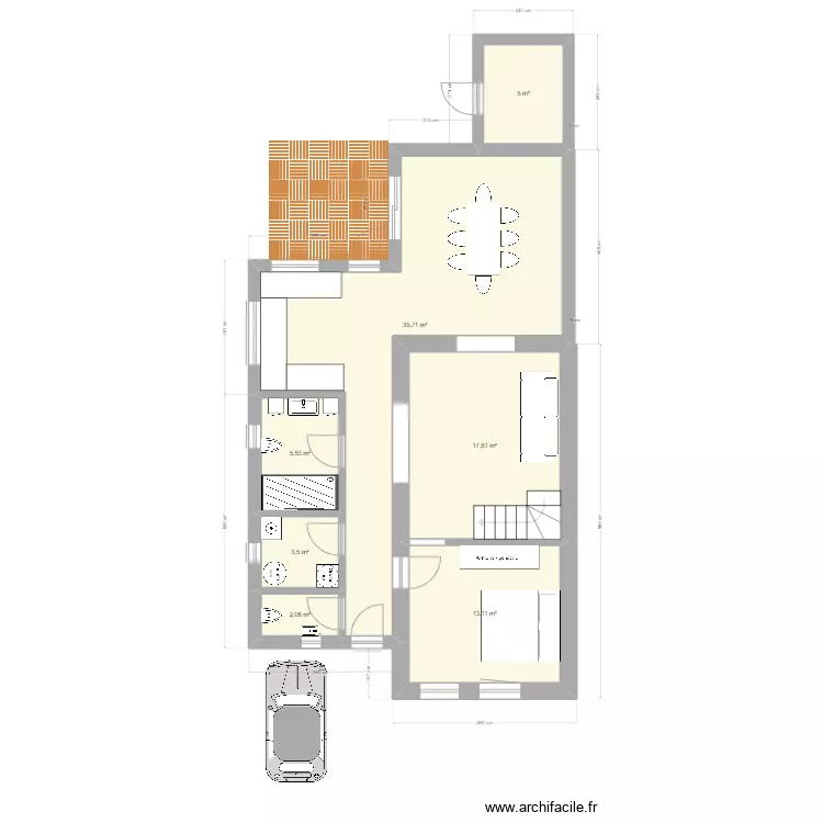 vERACHTERT PLAN . Plan de 