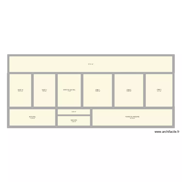 ALTHEA. Plan de 11 et 146 m² ALTHEA. Plan de 11 et 146 m²