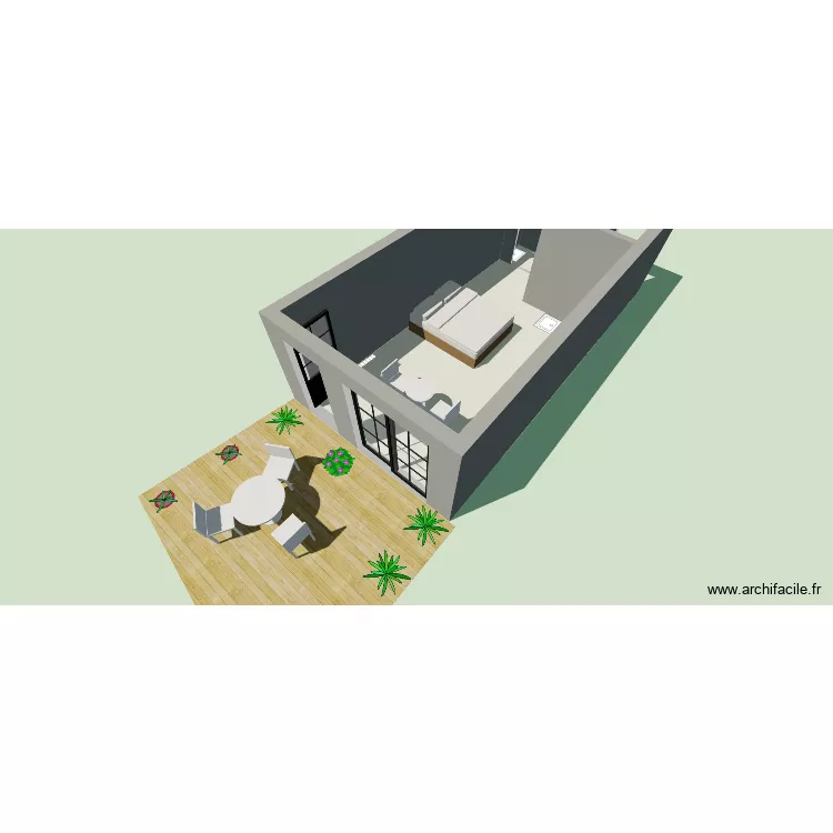 Seven lgt 3.2. Plan de 2 Pièces et 27 m² Seven lgt 3.2. Plan de 2 Pièces et 27 m²