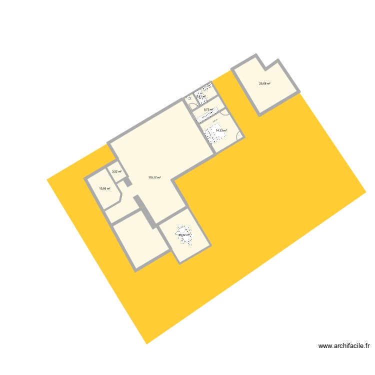 SAINT SEB EXTENSION. Plan de 0 pièce et 0 m2