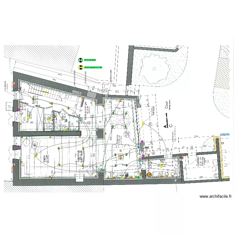 BERNIERE ELEC RDC. Plan de BERNIERE ELEC RDC. Plan de