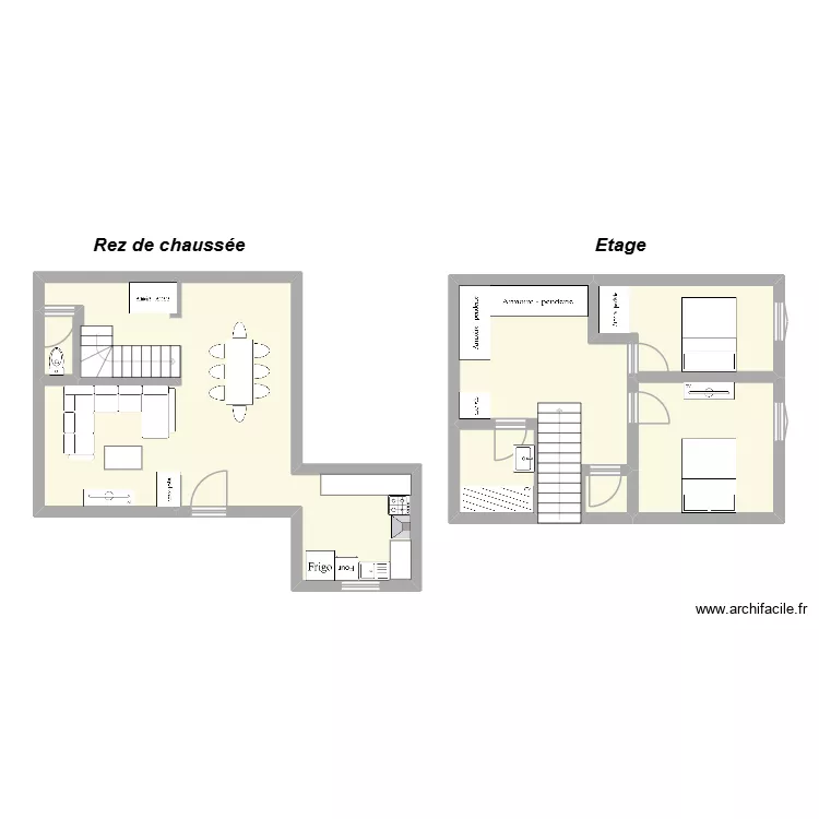 certain damien. Plan de 7 et 84 m² certain damien. Plan de 7 et 84 m²