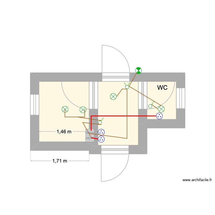 Plan Elec Gui. Plan de 0 pièce et 0 m2