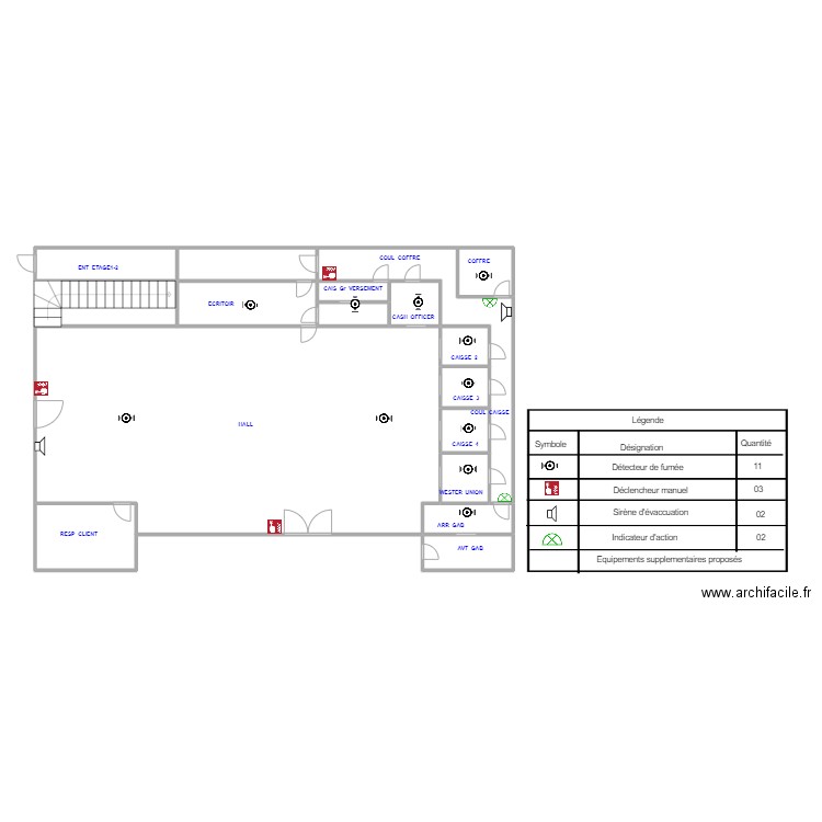 Plan akwa  rdc inc prop . Plan de 0 pièce et 0 m2
