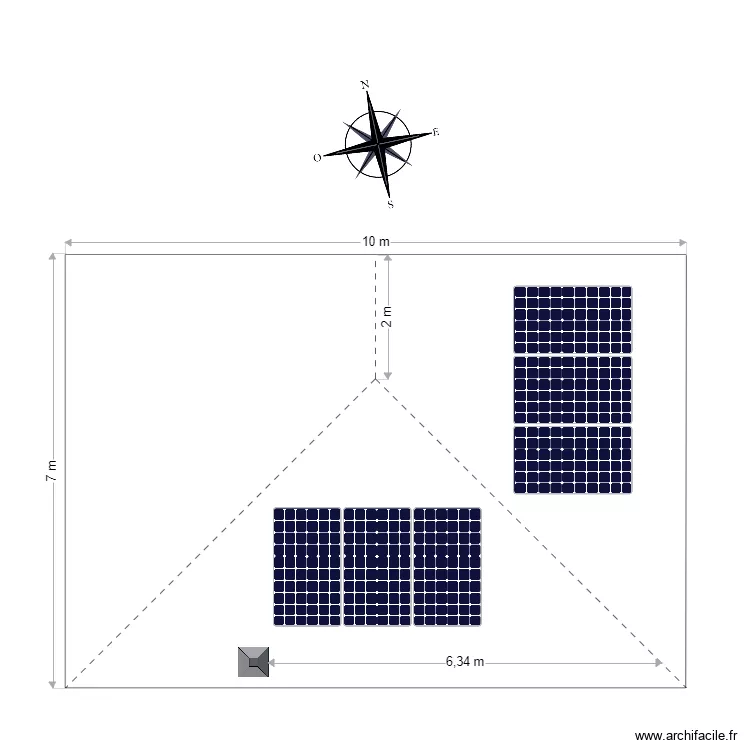 MAISON GOURLAT. Plan de 