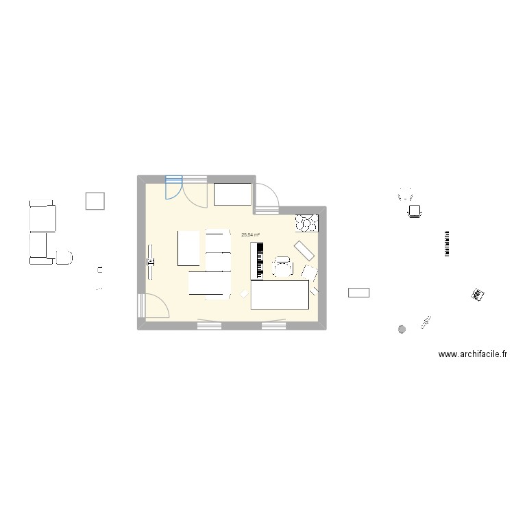 darOurcq. Plan de 0 pièce et 0 m2
