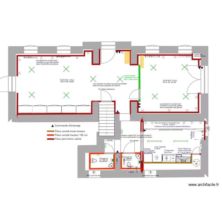 plan mai 26. Plan de 3 et 5 m² plan mai 26. Plan de 3 et 5 m²